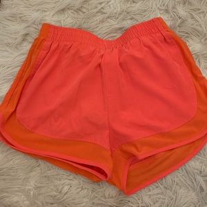 Orange Athletic Shorts Size Small
